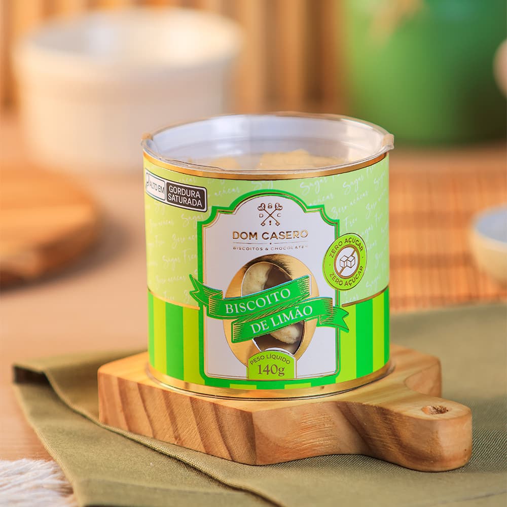 Biscoito Zero Açúcar Limão - 150g