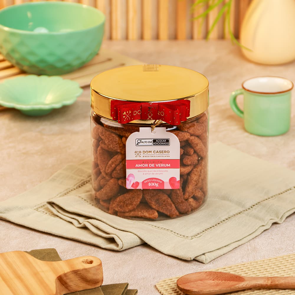 Biscoito Amor de Verum - Pote 400g, foto 2