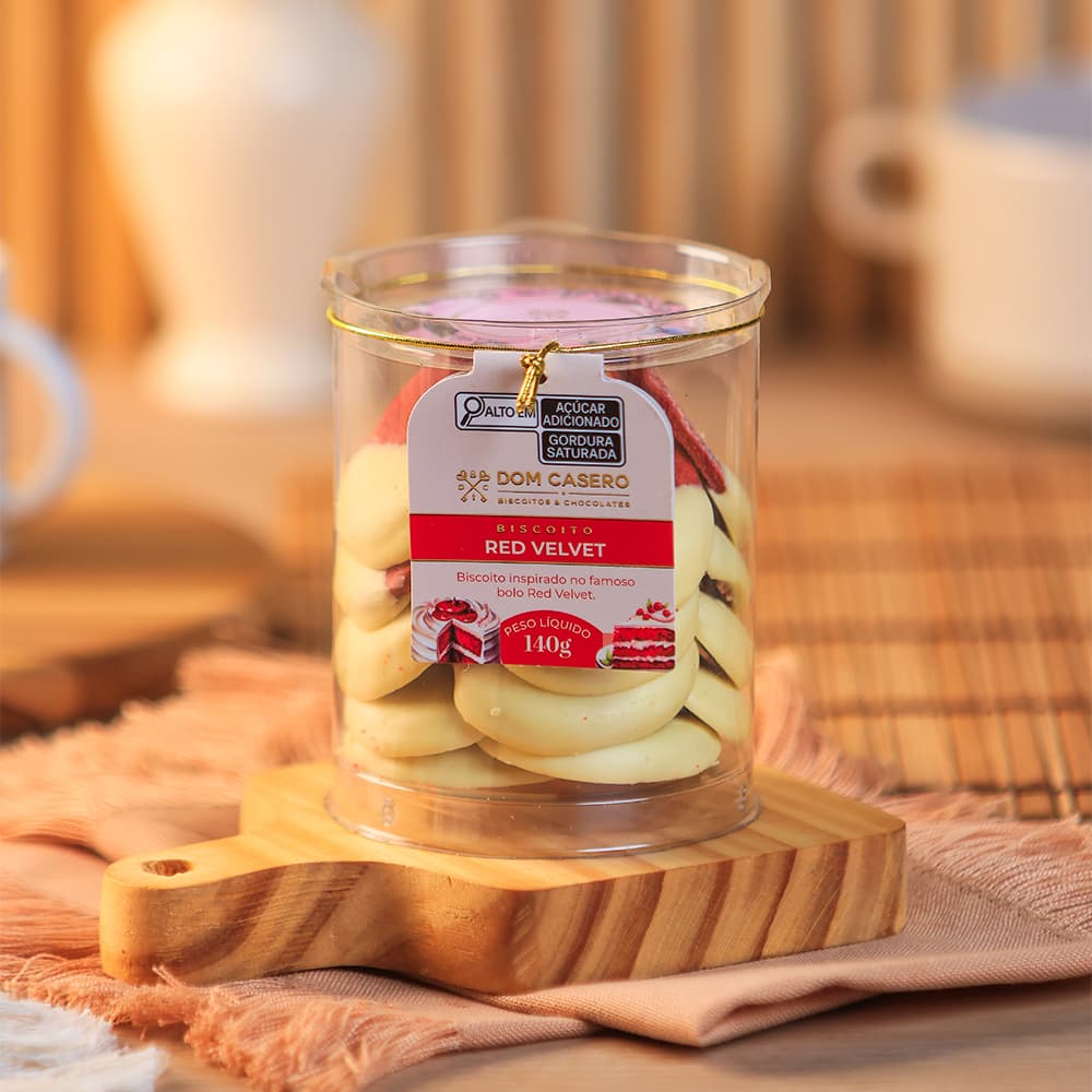 Biscoito Red Velvet - 140g
