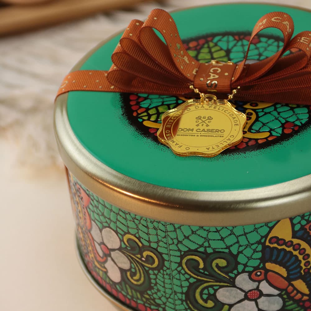 Lata Mosaico Verde - 680g, foto 2