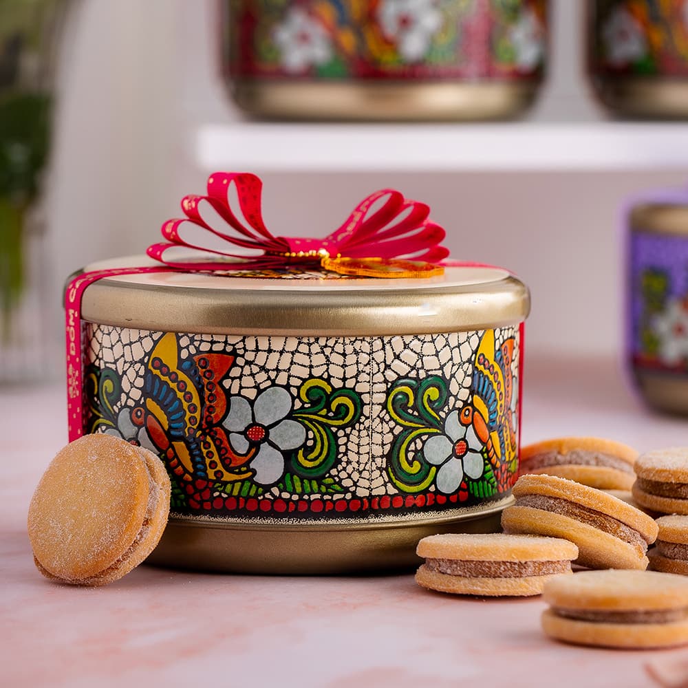 Lata Mosaico Branca - 680g