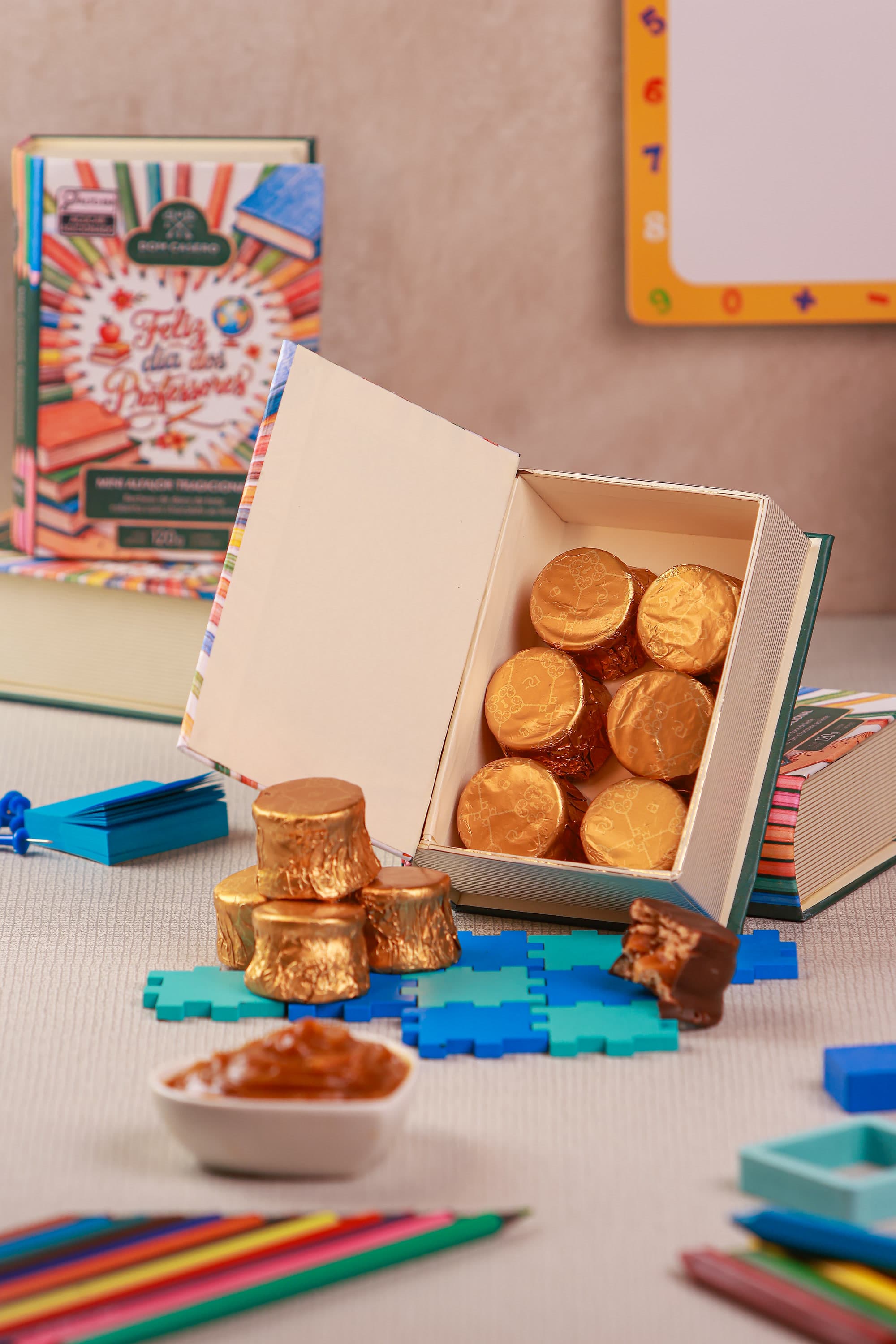 Livro Encantado com Alfajor de Doce de Leite - 120g, foto 2