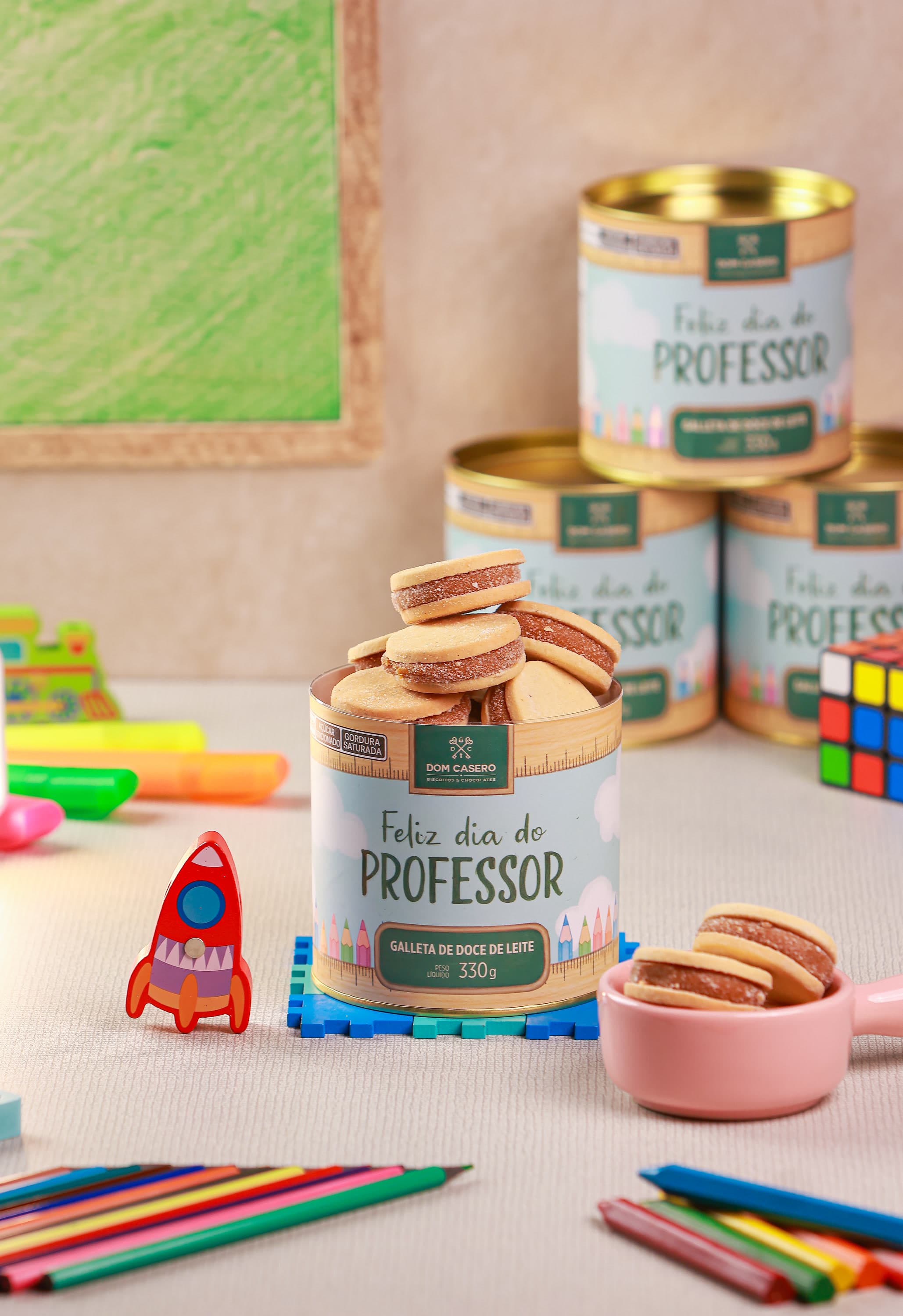Galleta de Doce de Leite de Dia dos Professores - 330g