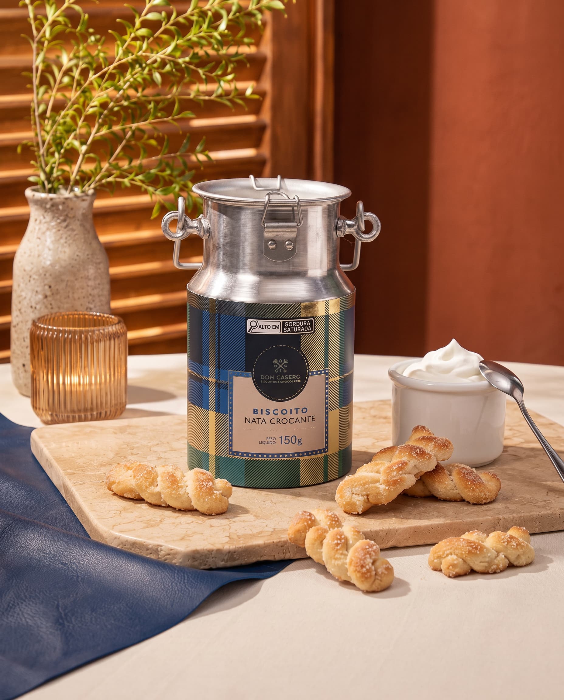 Leiteira com Biscoito Nata Crocante - 150g