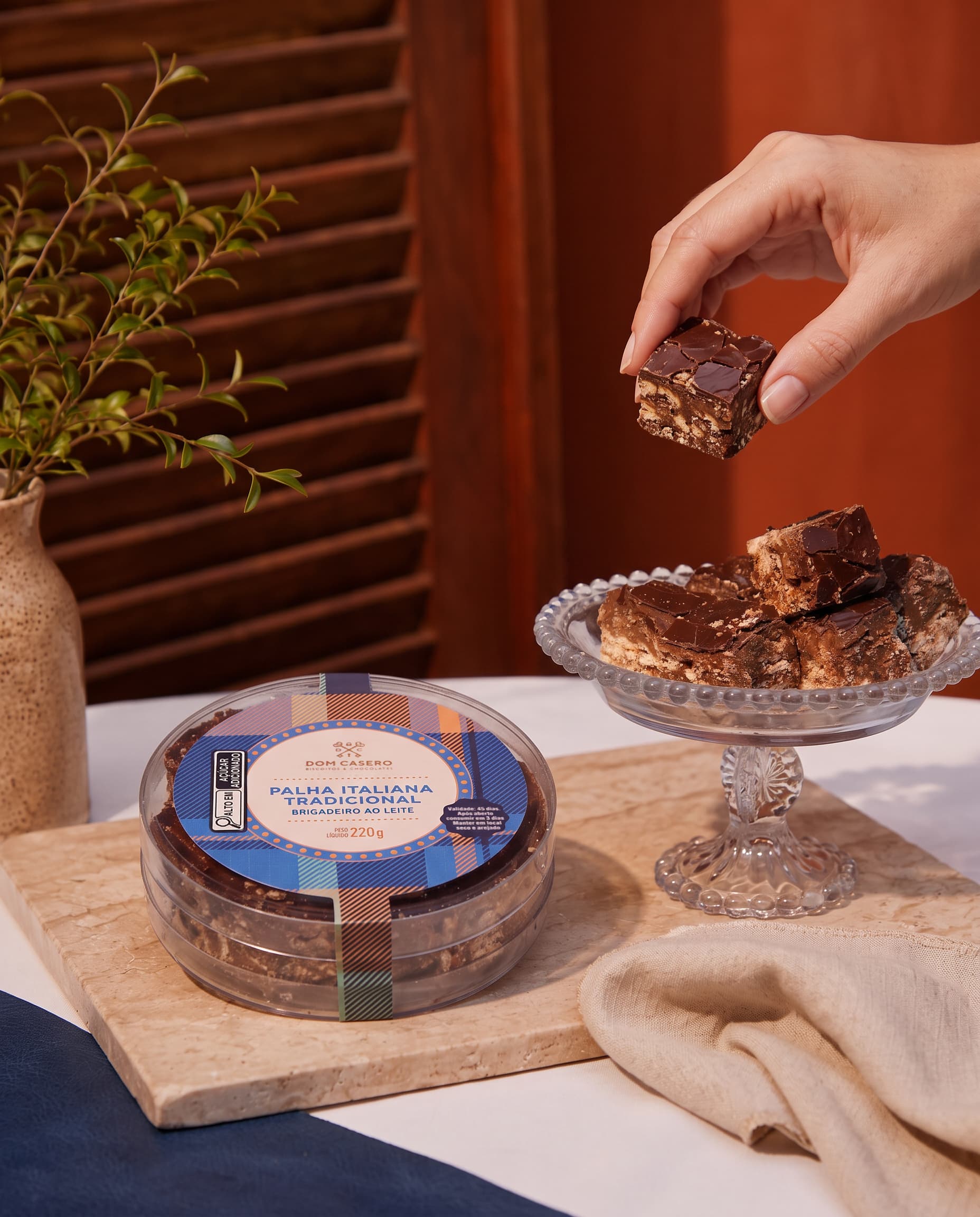 Paglia Italiana de Chocolate - 220g, foto 3