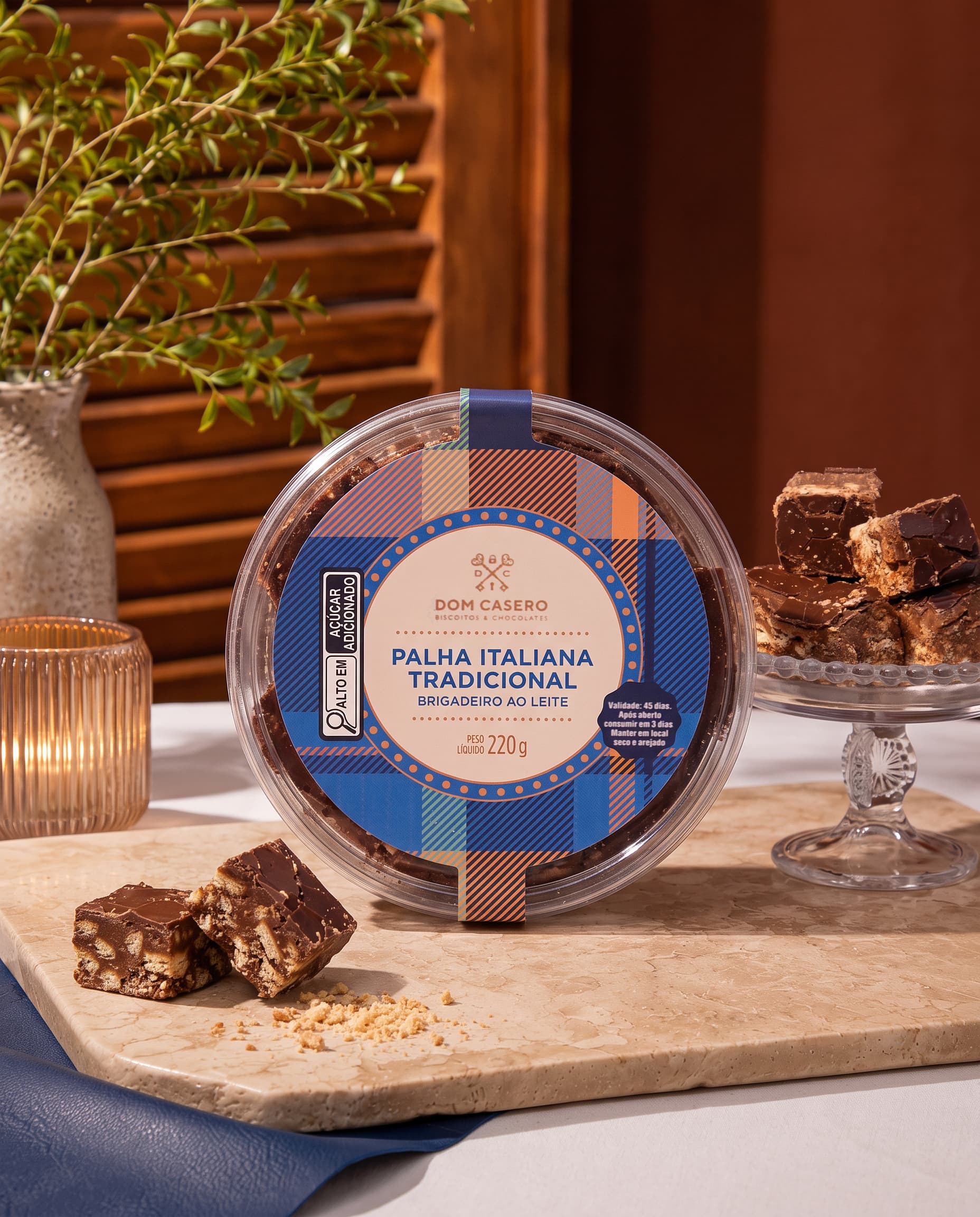 Paglia Italiana de Chocolate - 220g