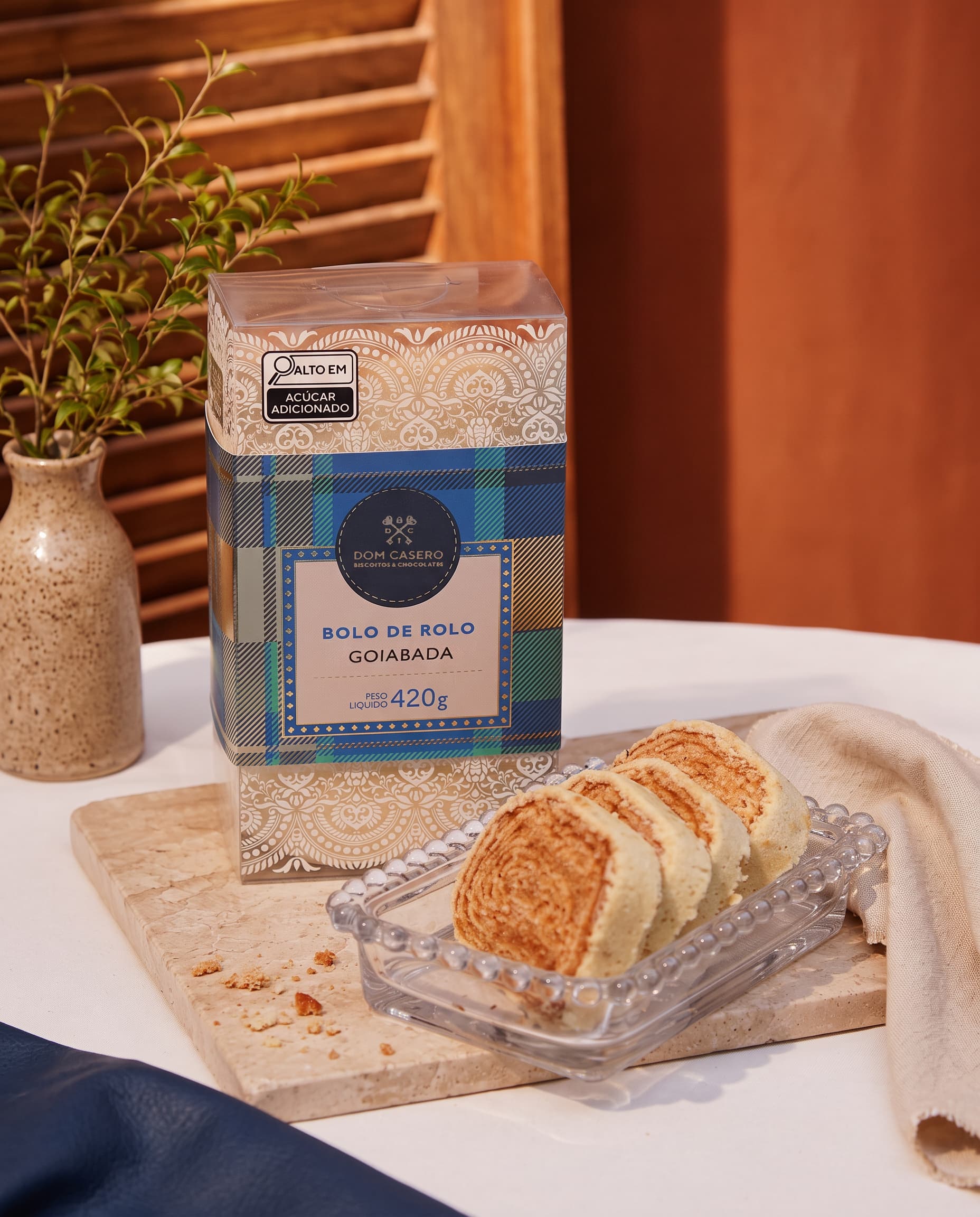 Bolo de Rolo de Goiabada - 420g