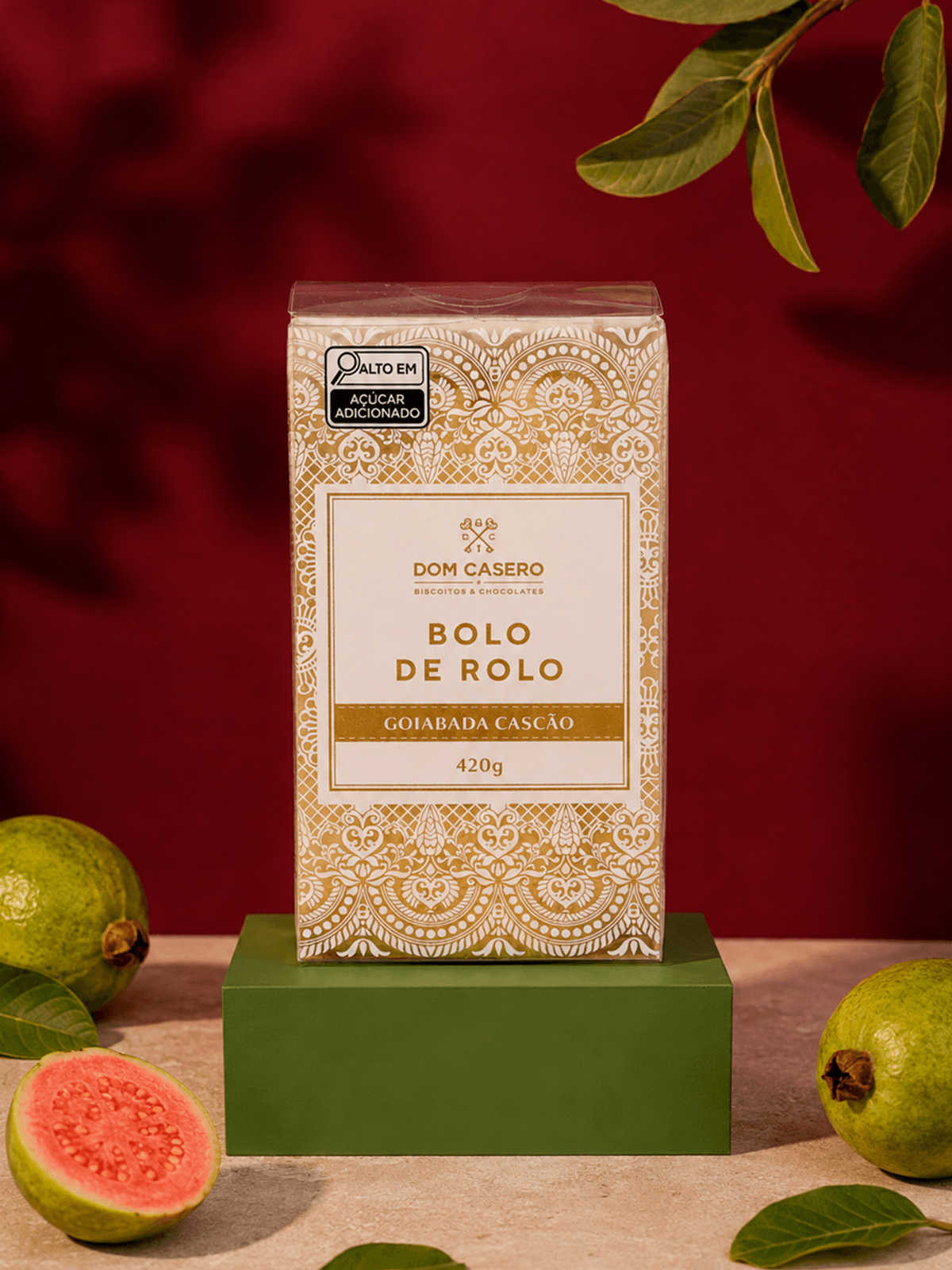 Bolo de Rolo de Goiabada - 420g