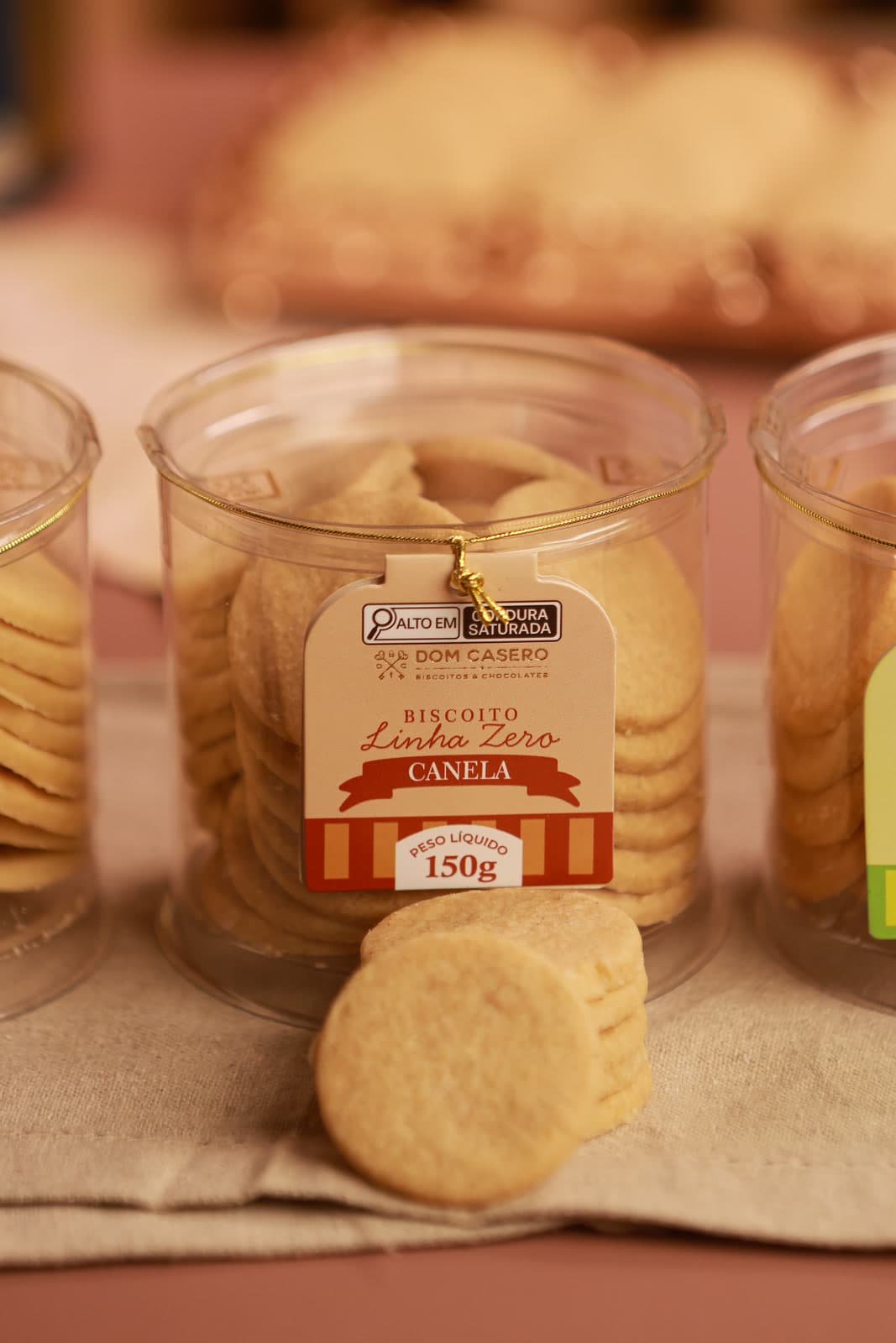 Biscoito Zero Açúcar - Canela - 150g