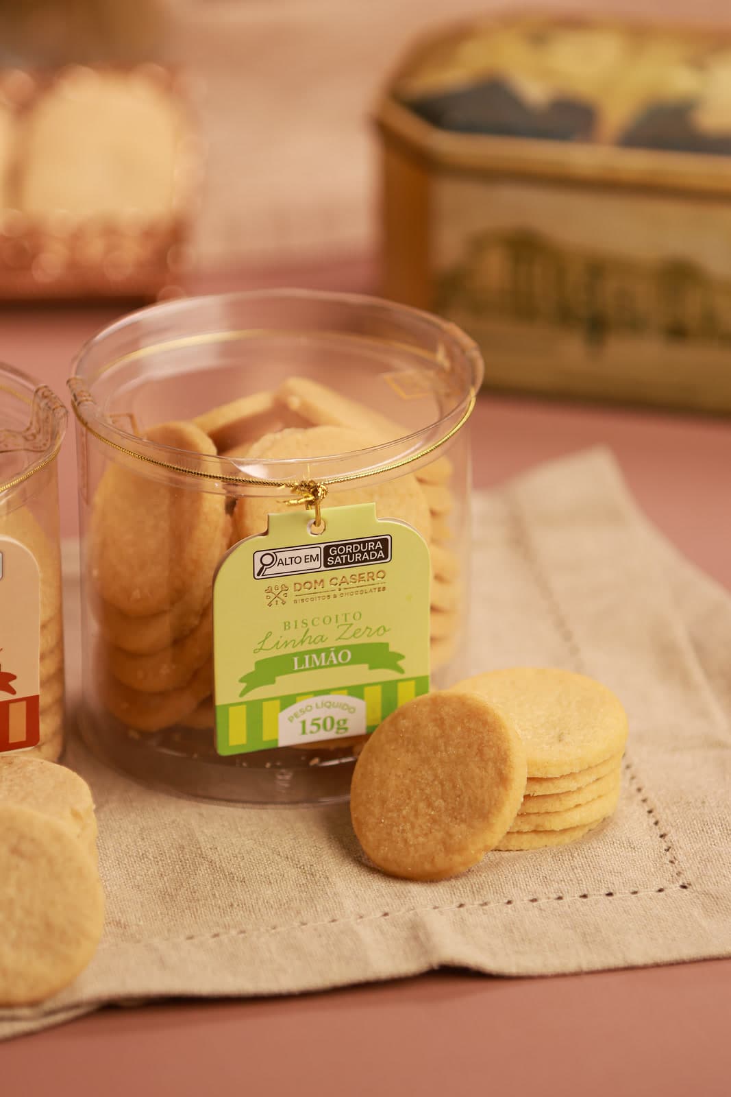 Biscoito Zero Açúcar Limão - 150g